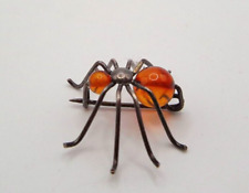 22306/ Brosche Spinne  Silber