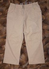 Damen Hose "Cecilia Classics", Langes Bein, Gr. 42, Beige