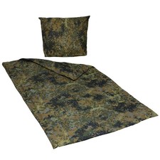 Bettwäsche Flecktarn 2-tlg. Decke Kissen Military Tarnmuster BW Baumwolle Army
