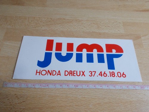 Motorrad aufkleber jump - aufkleber,