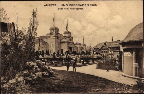 Wiesbaden hessen - ak,