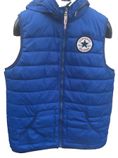 Converse All Stars Weste Gillett Jacke XL Kinder 13-15 Jahre Hoodie blau