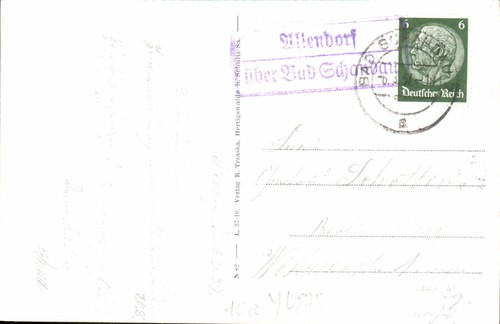 Postkarte landpost - (y4878),