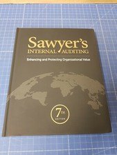 Sawyer's Internal Auditing: Enhancing and Protecting Organizational Value, 7th E
