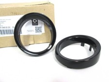 Original smart fortwo 451 Akzentringe Zierringe für Zusatzinstrumente schwarz
