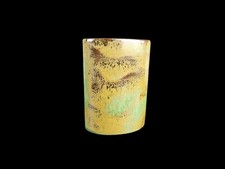 Studio Künstler Keramik Vase / Becher - Oval - 13x10 cm