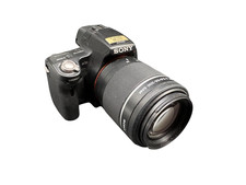Sony Alpha SLT-A35 16.2MP Digitalkamera Schwarz DT 4-5.6/55-200 SAM