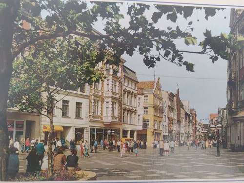 Ansichtskarte rostock - ansichtskarte,