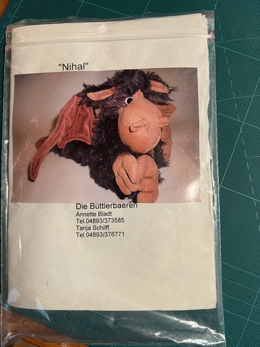 Teddybär bastelpackung drache - bastelpackung,