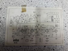 Schaltplan / Serviceplan Braun