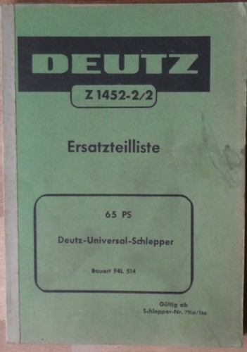 Deutz schlepper l 514 - 4,