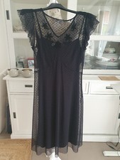 NEU o.E. Kleid Esprit Damen 40 L Sommerkleid festlich schick klassisch Stickerei