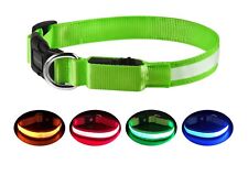Eudore LED Hundehalsband Leuchtend USB wiederaufladbar 100% Wasserdicht