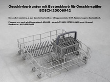 Bosch Geschirrkorb unten