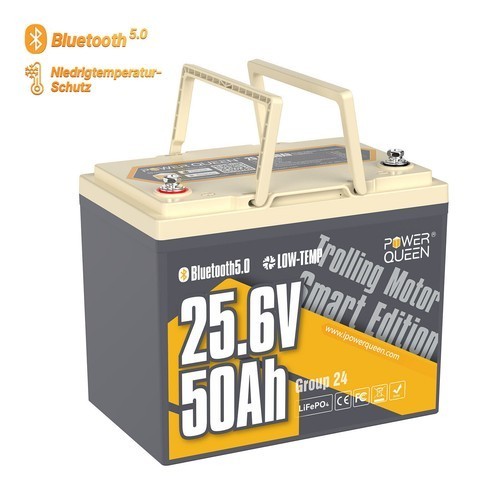 Lifepo4 batterie 24v 50ah - 24v,
