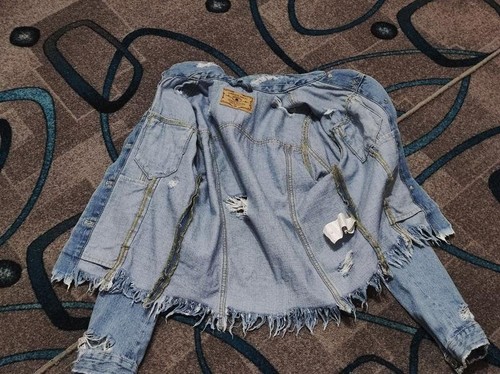 Women amisu jacket blue - amisu, 34