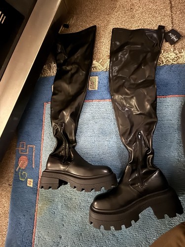 Buffalo overknee stiefel - overknee,