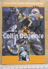 COLLIN DUGMORE KTM 250 2001  Team Millenium Vintage Motocross MXGP MX1 DMSB