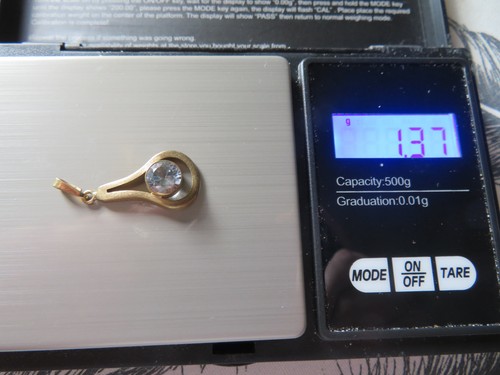 Goldanhänger,333er,vermutlich