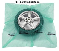4x Felgenlackierfolie