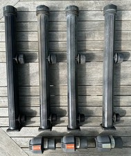 Gardena Versenkregner S 80/300 (4 Stück) +  Verbinder 25 mm x 3/4" IG (3Stück)