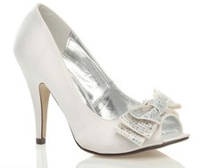 DAMEN-PUMPS HOHER ABSATZ BRAUT
