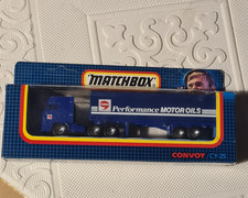 Retro Matchbox CY-25 DAF Box Truck Comma Performance Motor Oils unbenutzt boxed