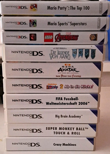 Nintendo 3ds spielepaket - ds/3ds,