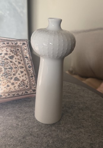 Meissen porzellan vase - vase, weiß