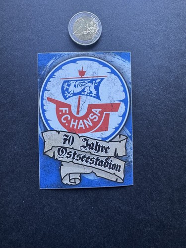 Hansa rostock aufkleber - rostock,