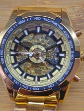 Automatik Skelett Uhr neu