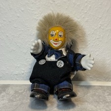 Vintage Clown Puppe 14 cm