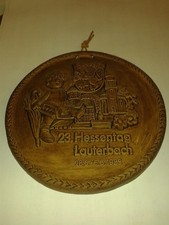 Lauterbach - Wand Keramik unglasiert - 23. Hessentag 1983
