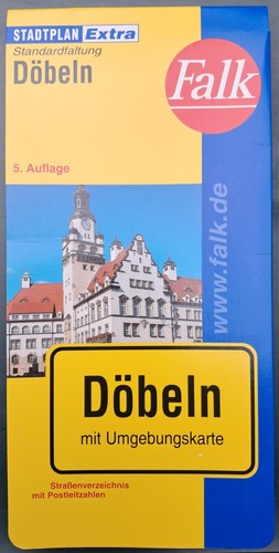 Falk stadtplan extra döbeln - stadtplan,