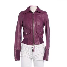 Lederjacke Patrizia Pepe Lila 38 IT 44