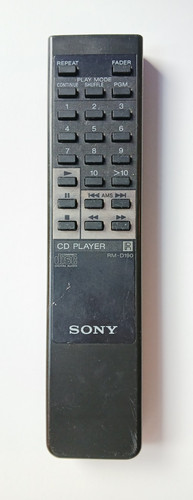 Original sony d190 - sony, rm-d190