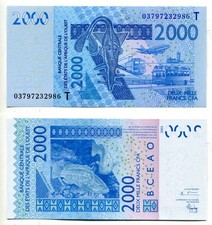 2000 Francs West African