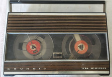 Vintage Tragbares Grundig TK 2200 Tonbandgerät  Automatic Tape Recorder