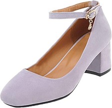 Gr40 Chunky Heels Pumps mit