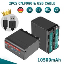 2× Akku Für Sony NP-F980