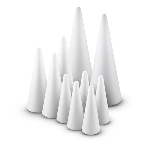 Styroporkegel - 10,