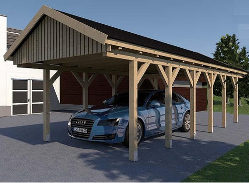 Carport satteldach 500x900cm - satteldach,