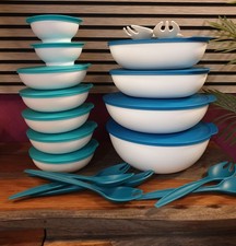 Tupperware Allegra Set Türkis 15teilig, 5L, 3,5L,2x 2,5L, 5x 740ml, 2x 275ml
