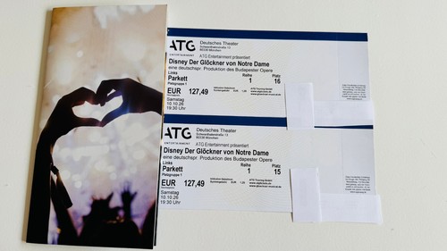 Tickets der glöckner von - tickets,