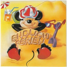 ✪ MICKY MAUS ENDLICH FERIEN, Ehapa/Disney STICKER/AUFKLEBER