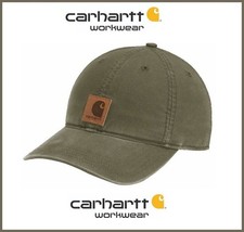 CARHARTT Workwear Baseballkappe Cap Odessa Canvas Army green AH0289 oliv grün