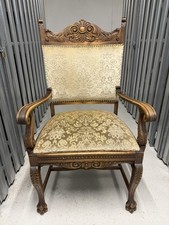 Antiker Hochstuhl Ritter Stuhl Holz