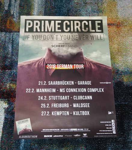 Konzertposter prime circle - konzertposter,