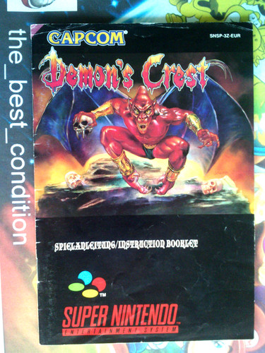 Manual demon crest - manual,