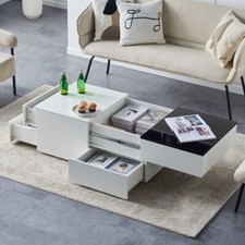 Couchtisch Schwarz Weiß